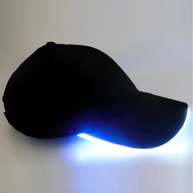 LED Light Flash Baseball Cap Factory - OEM Hot Selling Unisex Hand Embroidered Character Personality
