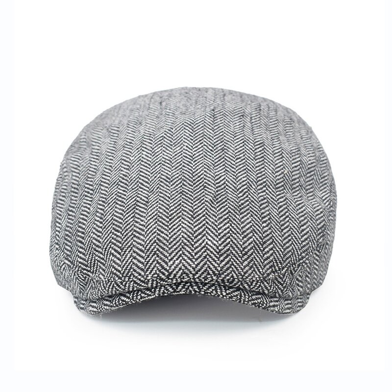 Men's Beret Factory - OEM Custom British Retro Solid Color Embroidered Cap