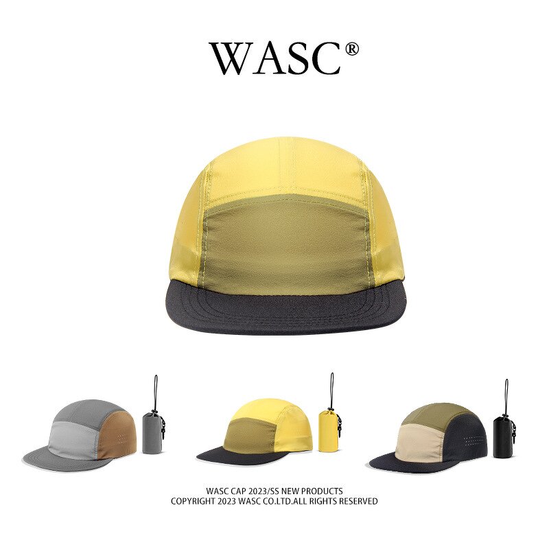 5-Panel Camp Cap Factory - OEM High Quality Unisex 3D Embroidered Customizable Logo All-Match
