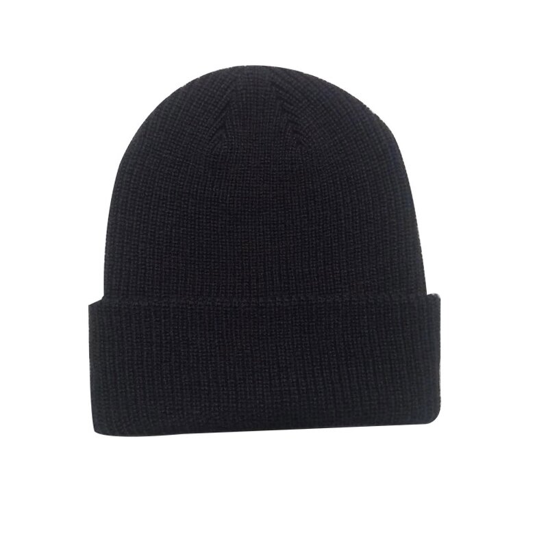 Winter Knitted Hat Factory - OEM Unisex Customized Vintage Embroidered Letter Solid Color Thermal