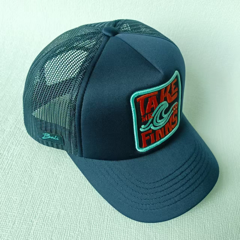 Summer Trucker Hat Factory - OEM Unisex 3D Embroidered Women's Fashion Mesh Soft Top Quick-Dry Custom Advertising