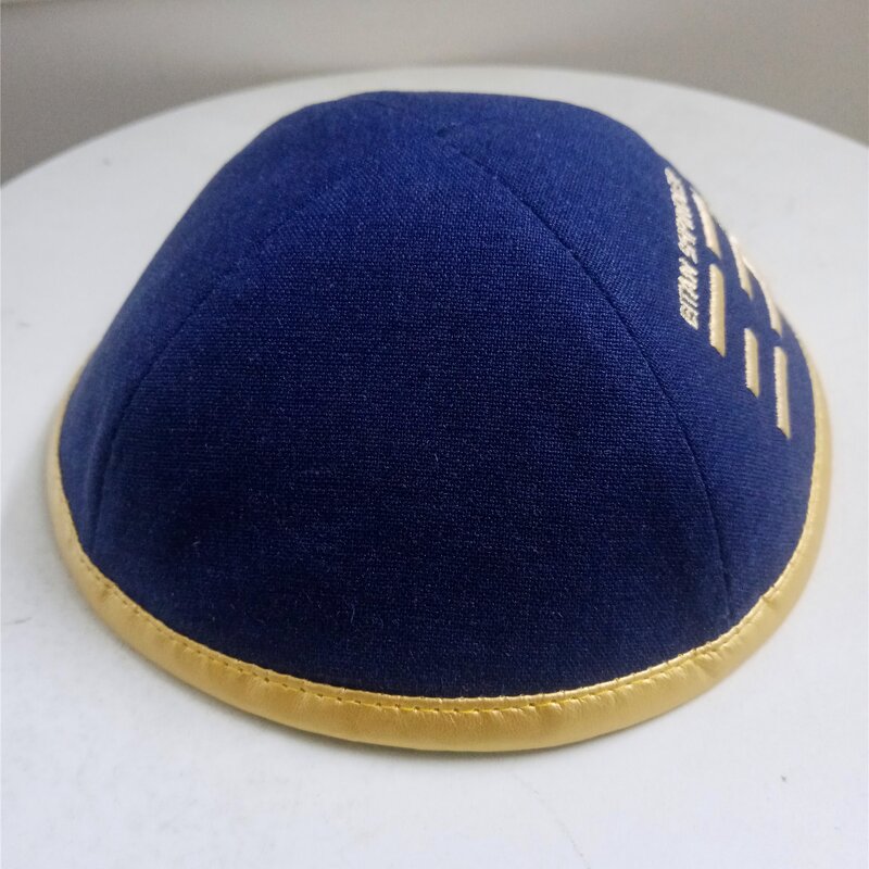 Muslim Religious Kippot Hats Factory - OEM Wholesale Custom Judaica Wedding Judaica Yarmulke