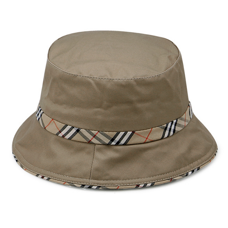 Bucket Hat Factory - OEM 2024 Customized Logo Pattern Printed High Quality Plaid Distressed