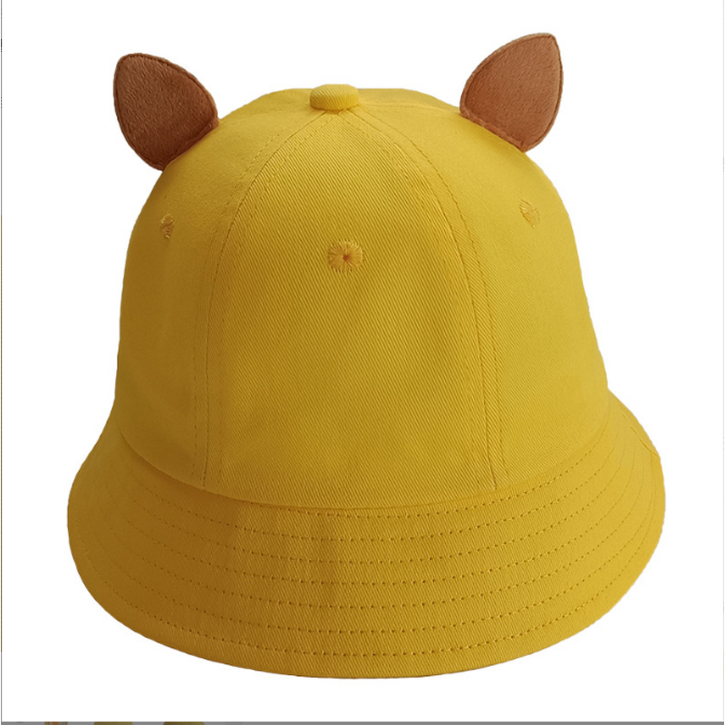 Cotton 3D Embroidery Bucket Hat Factory - OEM 2024 Summer High Quality Customizable for Kids