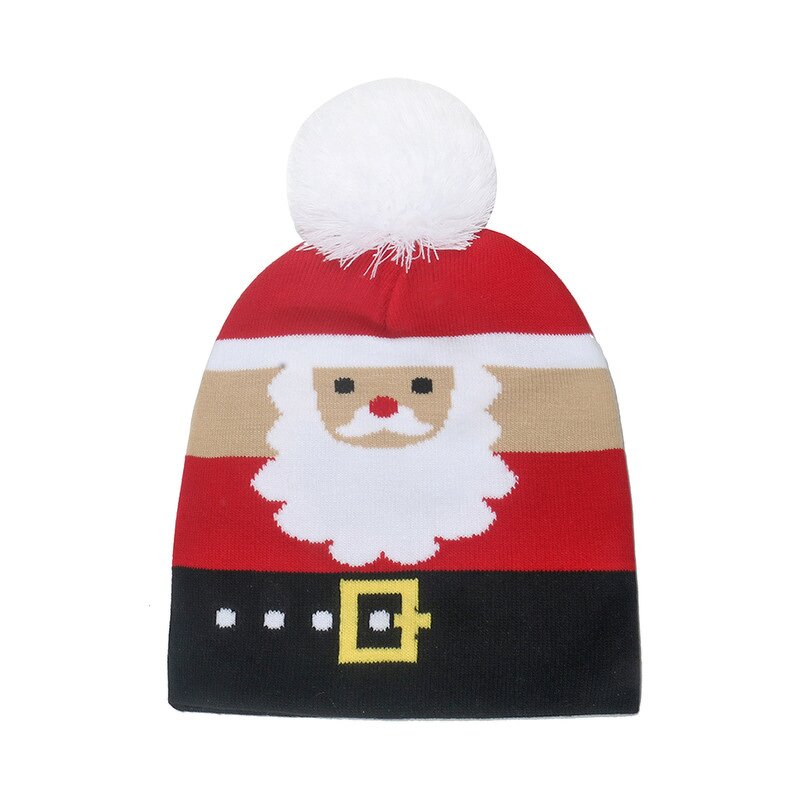 Jacquard Beanie Caps Factory - OEM New Style Hairball Embroidery 100% Cotton Warm Winter Knitted