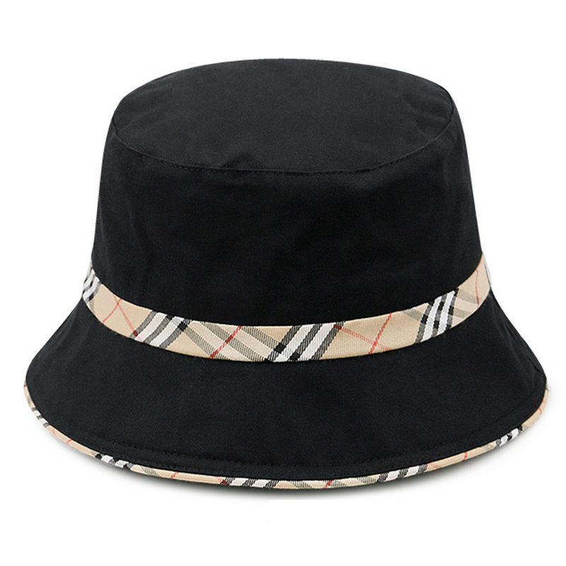 Bucket Hat Factory - OEM 2024 Customized Logo Pattern Printed High Quality Plaid Distressed