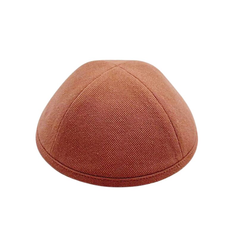 Cotton Polyester Kippot Factory - OEM Wholesale Custom 3D Embroidery Logo Daily Use Jewish Yarmulke