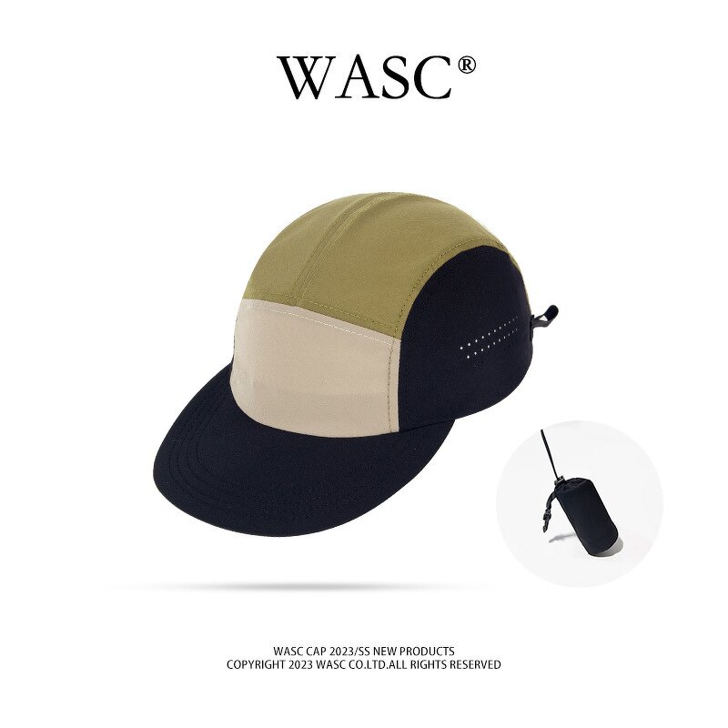 5-Panel Camp Cap Factory - OEM High Quality Unisex 3D Embroidered Customizable Logo All-Match
