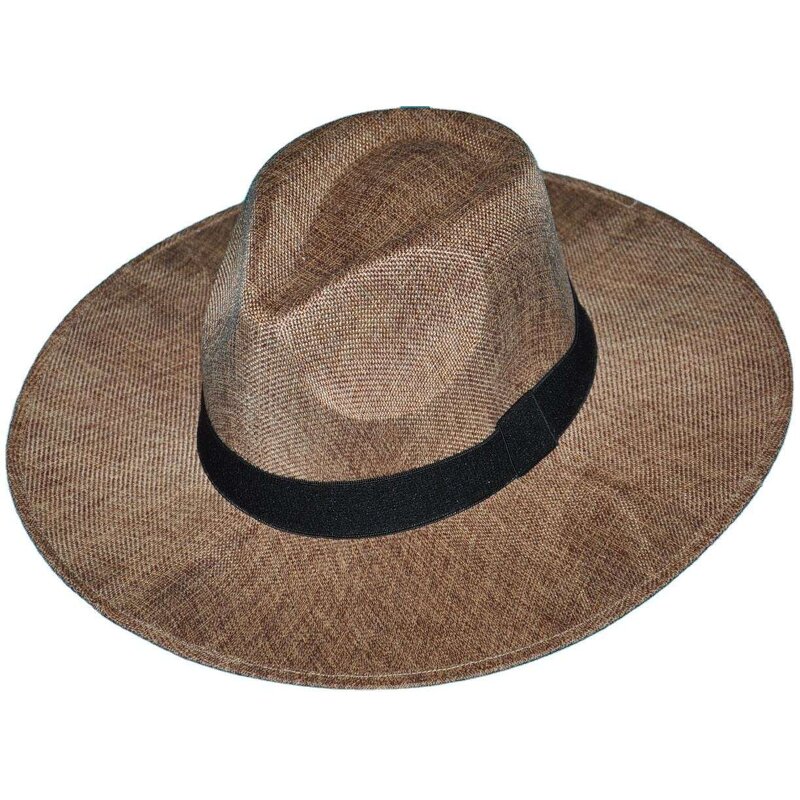 Natural Grass Fedora Hats Factory - OEM Wholesale Breathable Sun Straw Panama Braid Lace