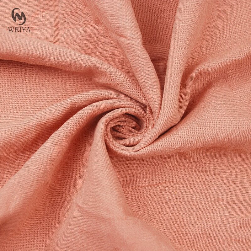 Linen Fabric Manufacturer - Low MOQ 150-220g Plain Dyed Lyocell Blend Fabric