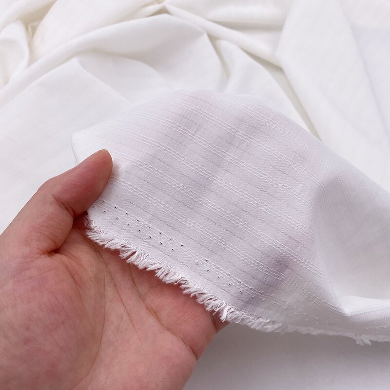 Jacquard Fabric Manufacturer - Wholesale NR Dyed Rayon Nylon Stripe Fabric