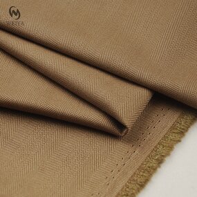 Herringbone Fabric Manufacturer - Wholesale 310gsm Woolen Herringbone Suit Fabric