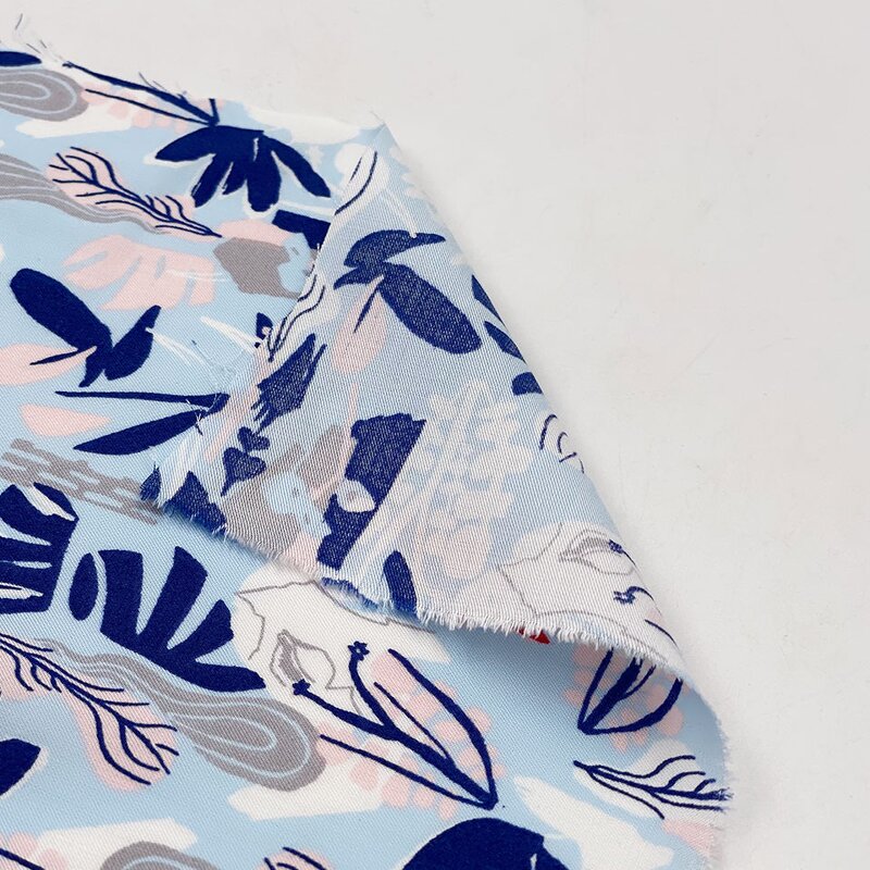 Viscose Fabric Manufacturer - Factory Price 60s Plain Spun Rayon Printed Fabric