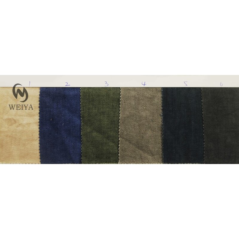 Linen Fabric Manufacturer - Fall Vintage Distressed Viscose Linen Blend Fabric