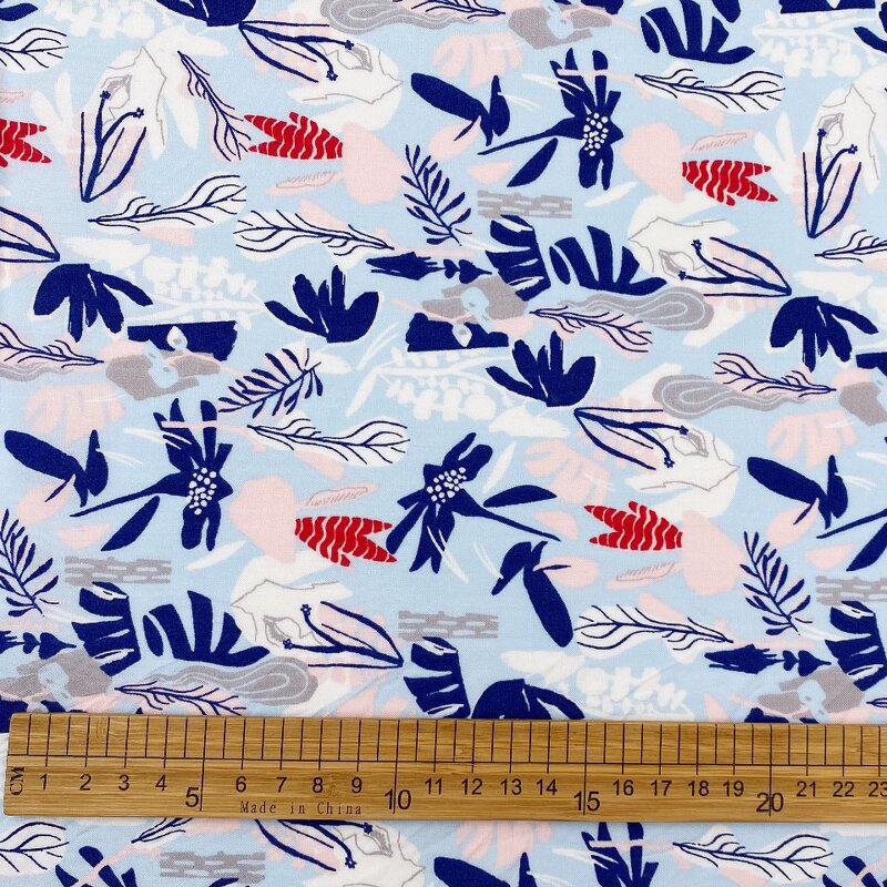 Viscose Fabric Manufacturer - Factory Price 60s Plain Spun Rayon Printed Fabric