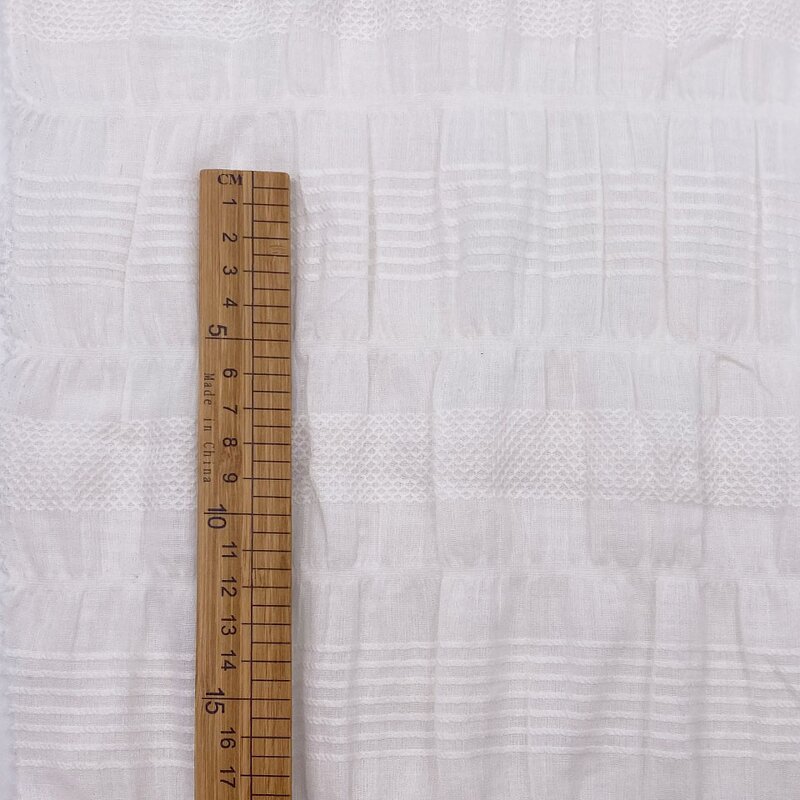 Seersucker Fabric Manufacturer - Wholesale Cotton Poly Rayon Blend Bubble Fabric