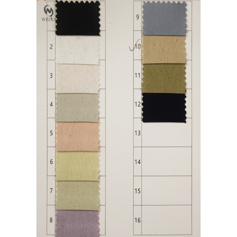 Linen Fabric Manufacturer - Hemp Seed Speckle Slub Linen Blend Jacket Fabric