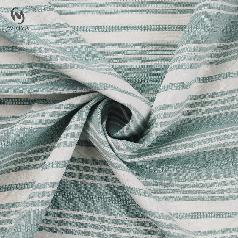 Stripe Fabric Manufacturer - Wholesale 65/35 Poly Cotton Yarn Dyed Stripe