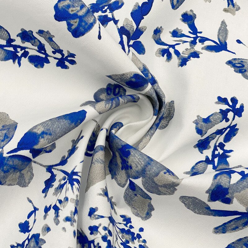 Poplin Fabric Manufacturer - Custom 40s-60s Digital Print Cotton Fabric