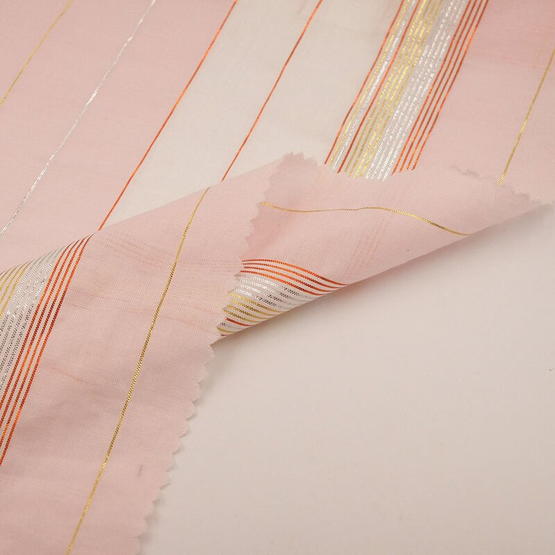Lurex Fabric Manufacturer - Spring Summer Colorful Metallic Dress Fabric