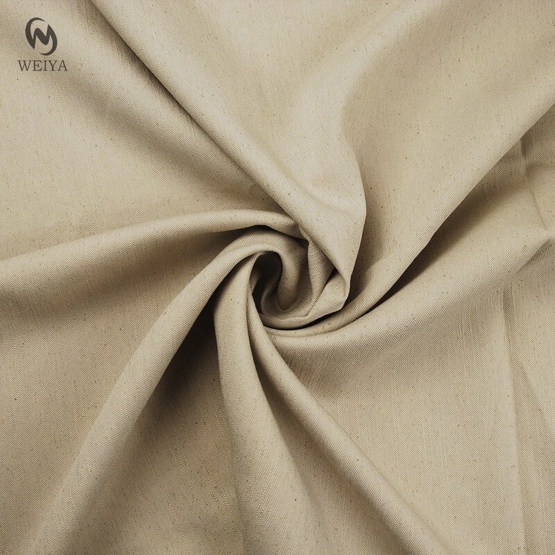 Linen Fabric Manufacturer - Hemp Seed Speckle Slub Linen Blend Jacket Fabric