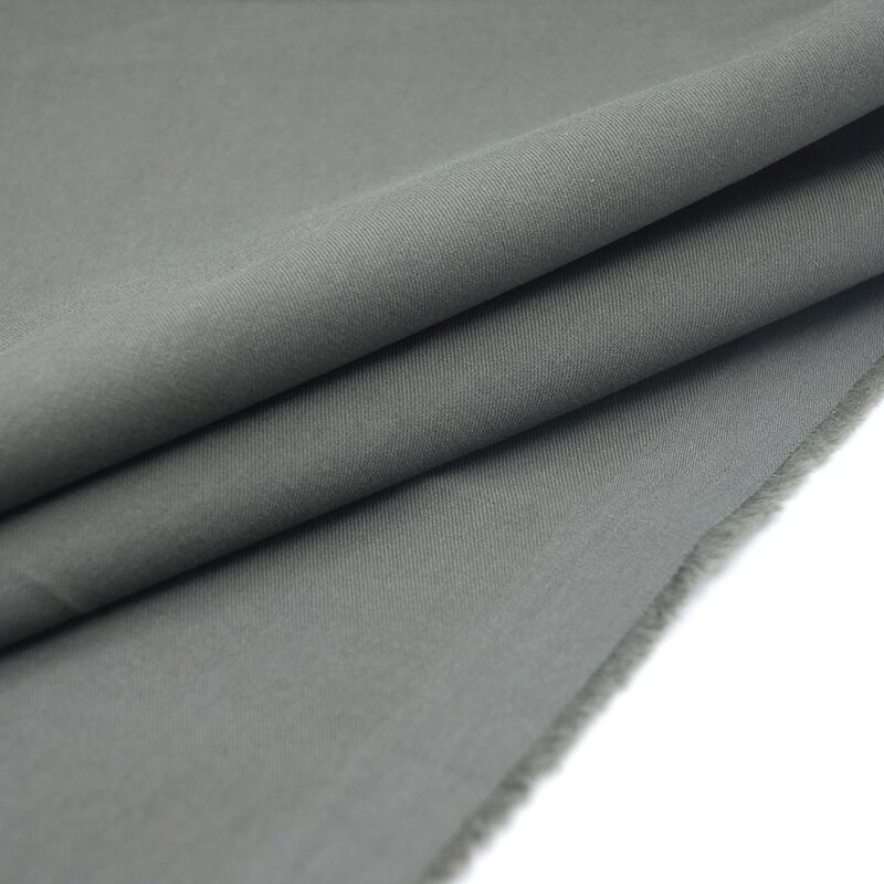 Chino Fabric Manufacturer - Italy Washed Stretch Brushed Cotton Twill Fabric