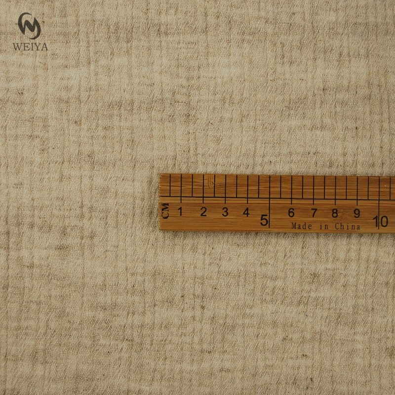 Muslin Fabric Manufacturer - Vintage Double Gauze Crinkle Cotton Linen Fabric