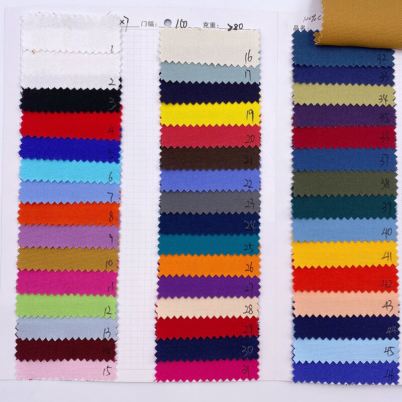 Canvas Fabric Manufacturer - Bulk 7-12oz Recycled Organic Cotton Duck Fabric