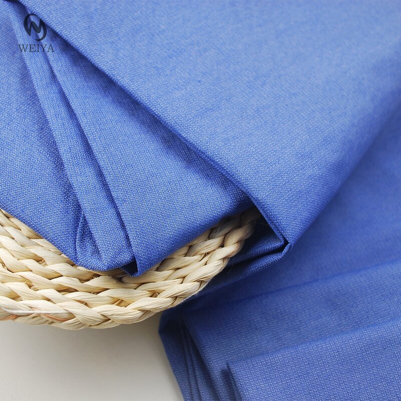 Twill Fabric Manufacturer - Two Tone Denim Style Poly Cotton Spandex Fabric
