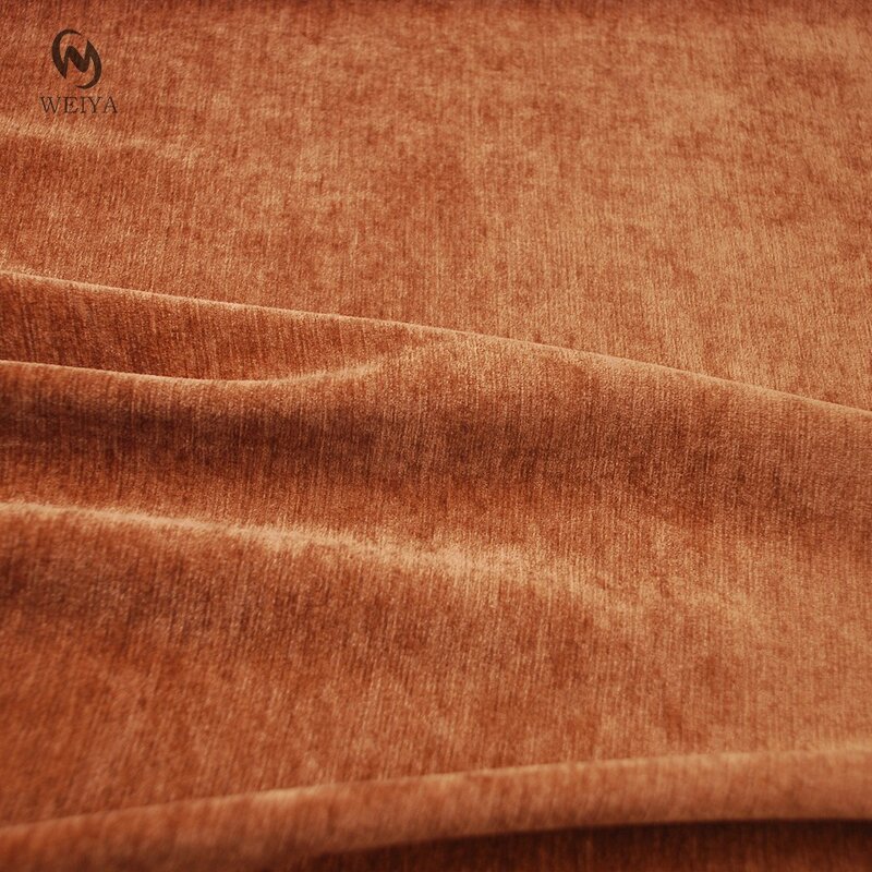 Chenille Fabric Manufacturer - Vintage Velvet Touch Polyester Chenille Fabric