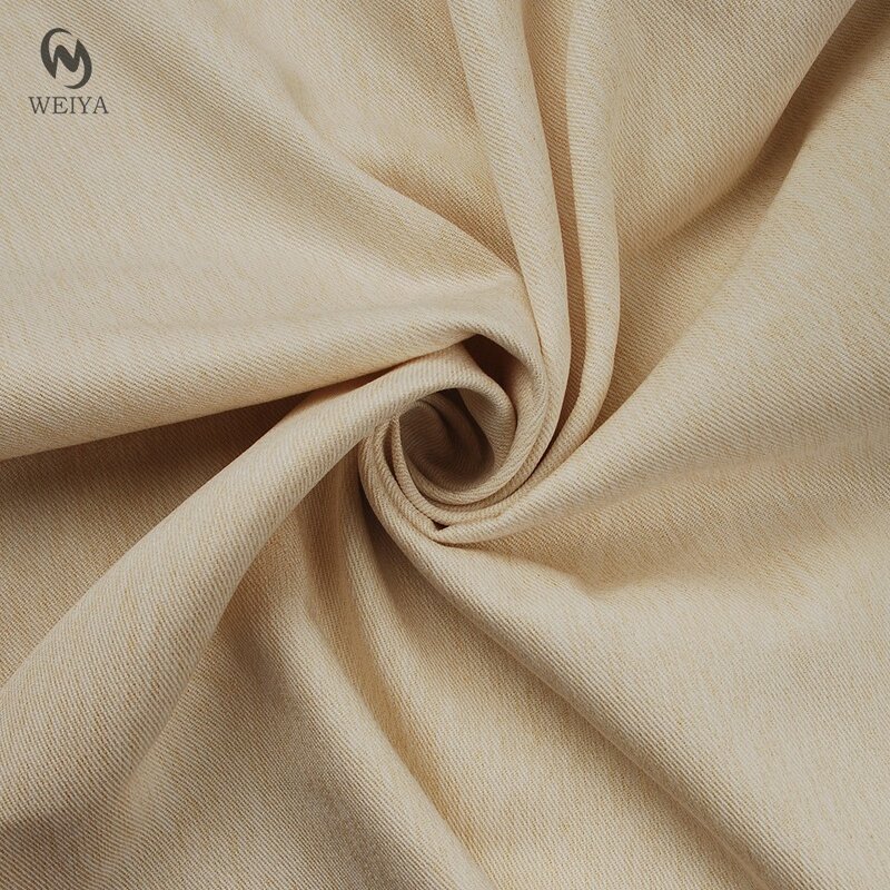 Twill Fabric Manufacturer - Soft Two-Tone Cotton Viscose Lyocell Blend Fabric