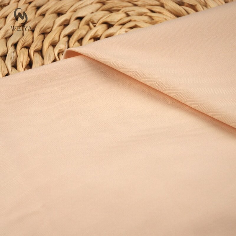 Shirting Fabric Manufacturer - Custom Stretch Bamboo Fiber Herringbone Fabric