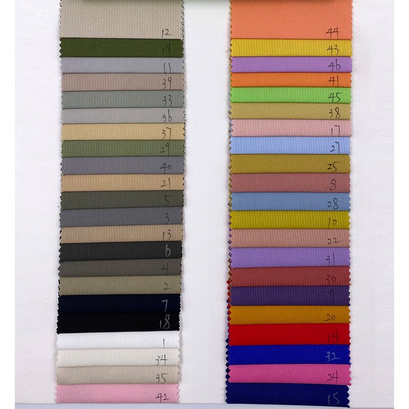 Pant Fabric Manufacturer - 145gsm Cotton Nylon Spandex Plain Dobby Fabric