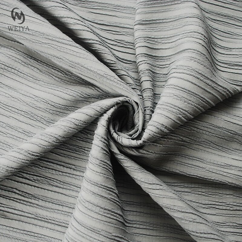 Wrinkled Fabric Manufacturer - Wholesale Poly Rayon Spandex Blended Fabric