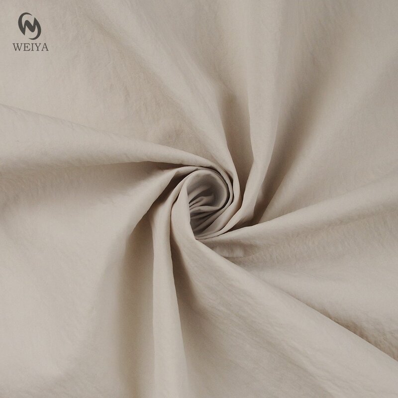 Taslan Fabric Manufacturer - 140gsm Quick Dry Crinkle 100% Nylon Fabric