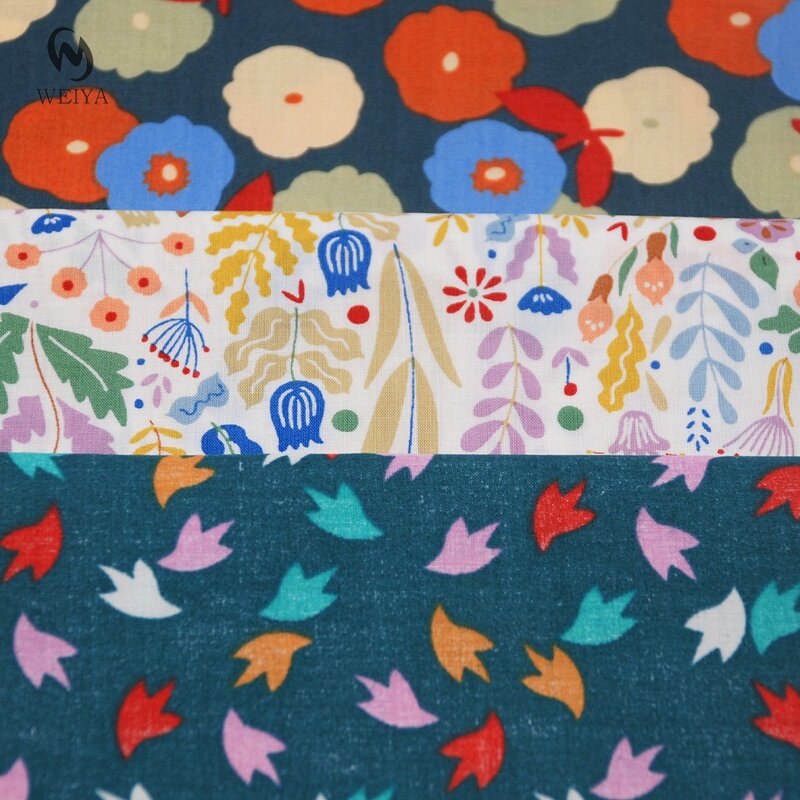 Poplin Fabric Manufacturer - Factory Custom Small Flower Cotton Poplin Fabric