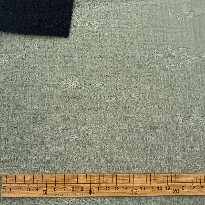 Muslin Fabric Manufacturer - Custom Crepe Gauze Double Layer Cotton Fabric