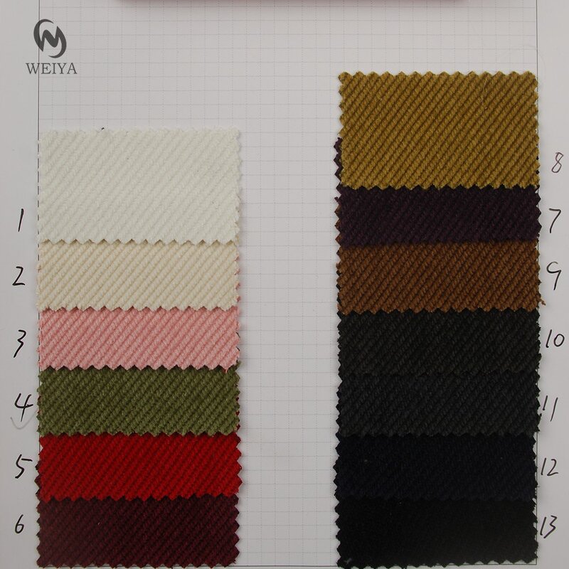 Chenille Fabric Manufacturer - Fall Winter Soft Noodle Twill Chenille Fabric