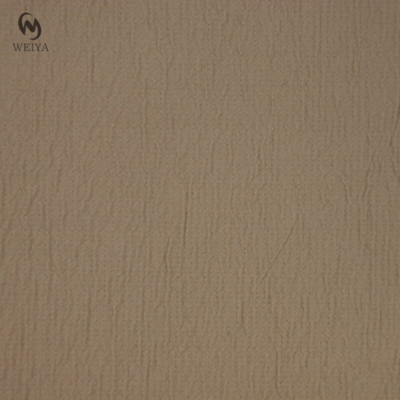 Crepe Fabric Manufacturer - Woven Cotton Touch Polyester Stripe Fabric