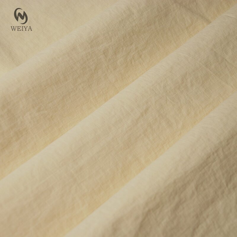 Nylon Fabric Manufacturer - Custom Ripstop Solid Plaid 100% Nylon Fabric