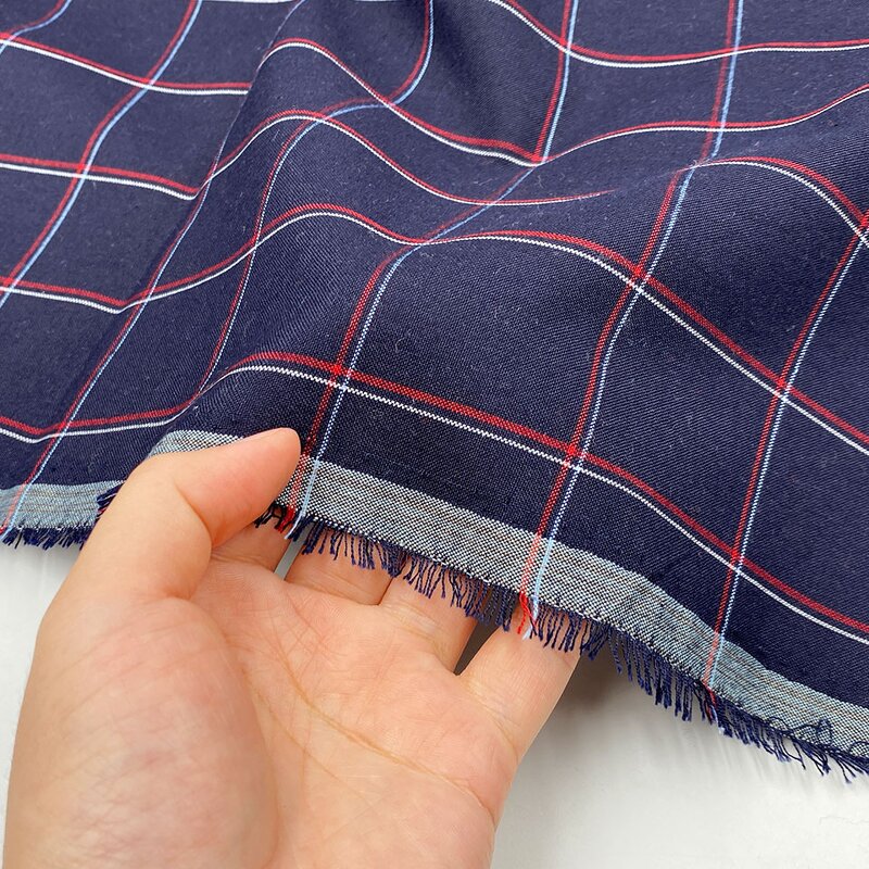 Yarn Dyed Fabric Manufacturer - School Uniform Plaid Check TR Yarn Dyed