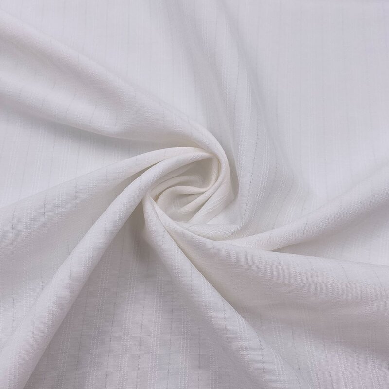 Jacquard Fabric Manufacturer - Wholesale NR Dyed Rayon Nylon Stripe Fabric