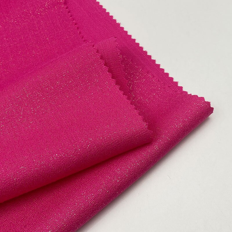 Foil Print Fabric Manufacturer - Fashion Slub Spandex Rayon Foil Print