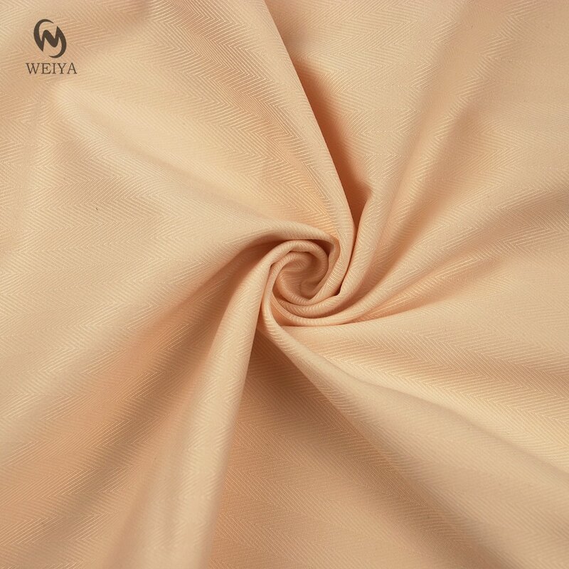 Shirting Fabric Manufacturer - Custom Stretch Bamboo Fiber Herringbone Fabric