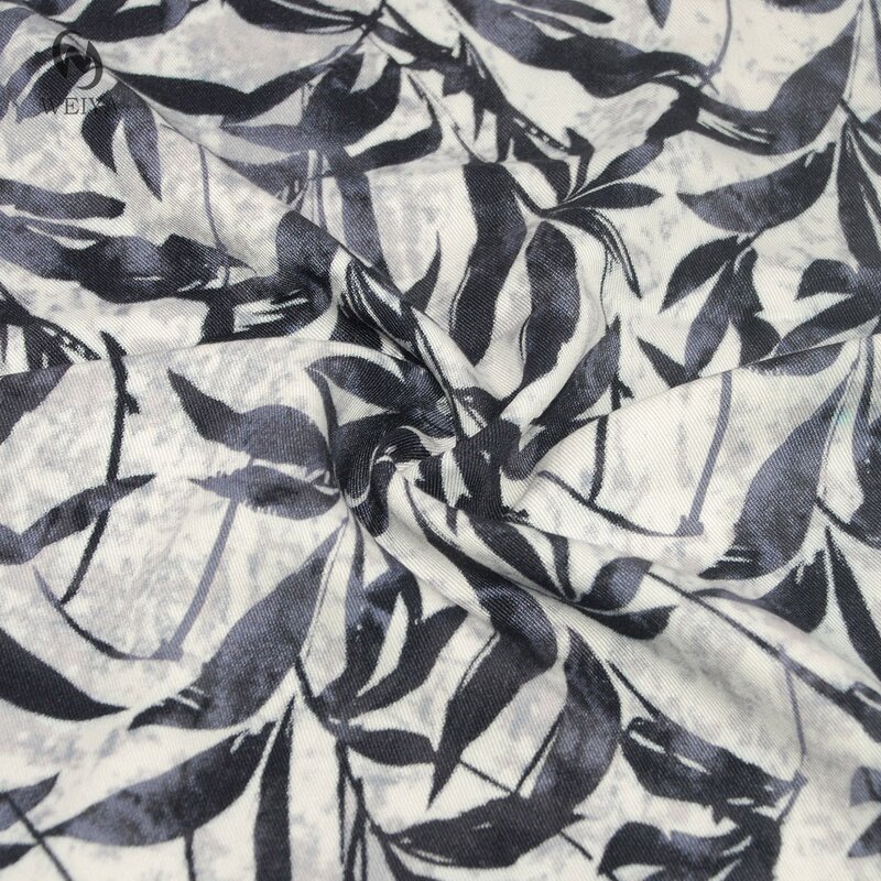 Rayon Fabric Manufacturer - Factory Custom 30s Viscose Challis Print Fabric