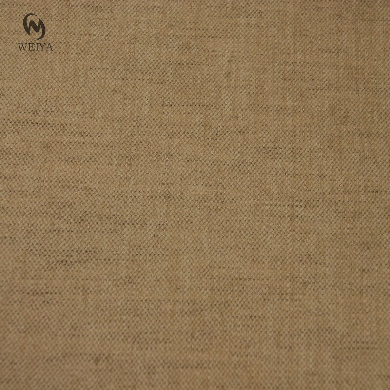 Chenille Fabric Manufacturer - Two-tone Natural Color Linen Look Chenille