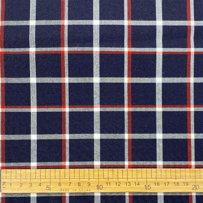 Yarn Dyed Fabric Manufacturer - School Uniform Plaid Check TR Yarn Dyed