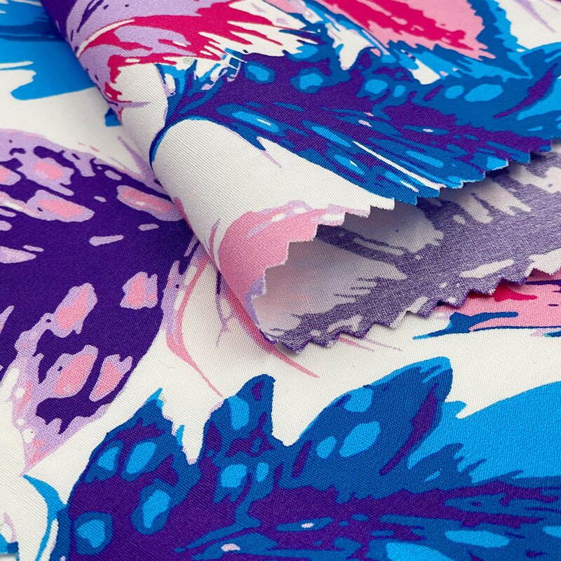 Poplin Fabric Manufacturer - Custom 40s-60s Digital Print Cotton Fabric