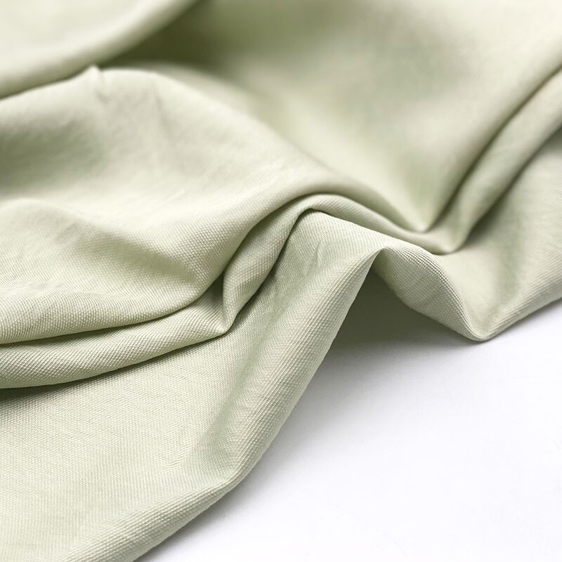 Rayon Fabric Manufacturer - Spot Sell 65/35 Poly Rayon Twill Crepe Fabric