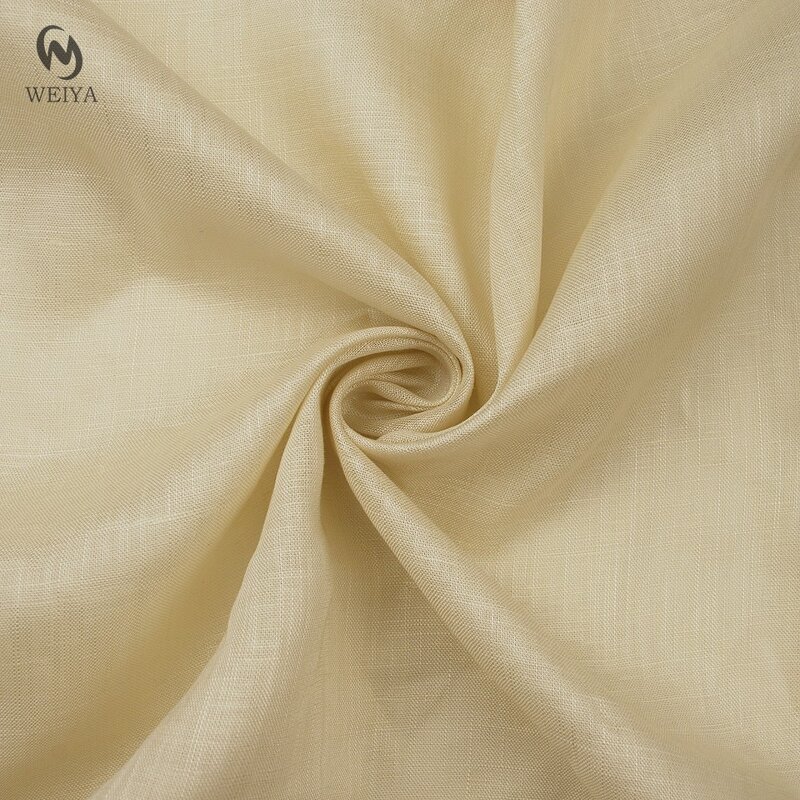 Linen Fabric Manufacturer - Low MOQ 150-220g Plain Dyed Lyocell Blend Fabric
